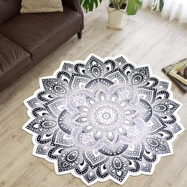 Tappeto Muneco, ⌀ 100 cm - Vitaus