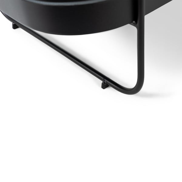 Tavolino da servizio in metallo su ruote 74x42 cm Gin & Trolley – Spinder Design-image-3