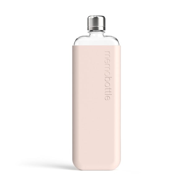 Manicotto per bottiglia in silicone rosa SLIM Sleeve Slim - Memobottle-image-2