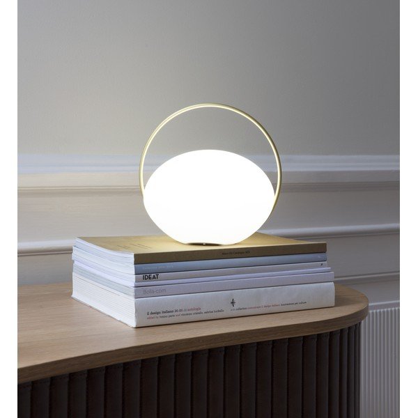 Illuminazione esterna LED con ricarica USB da tavolo /portatile ø 19,5 cm Orbit – UMAGE-image-1