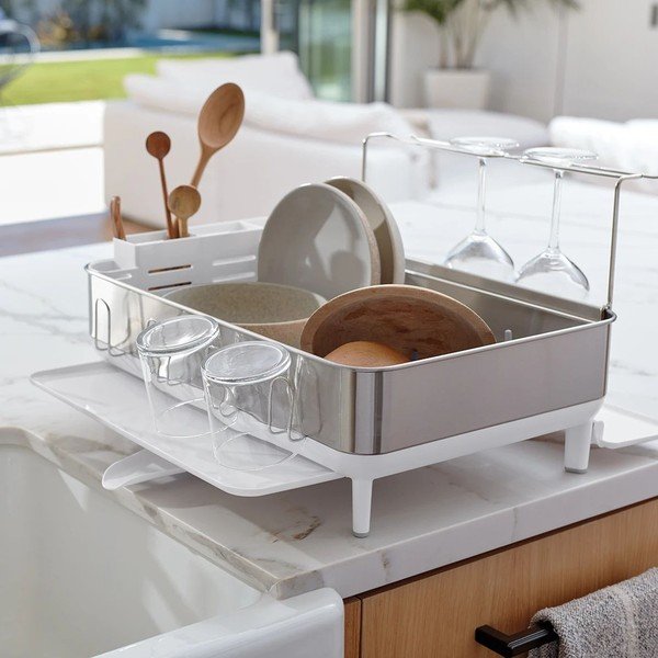 Vassoio di raccolta in acciaio inox - simplehuman-image-1