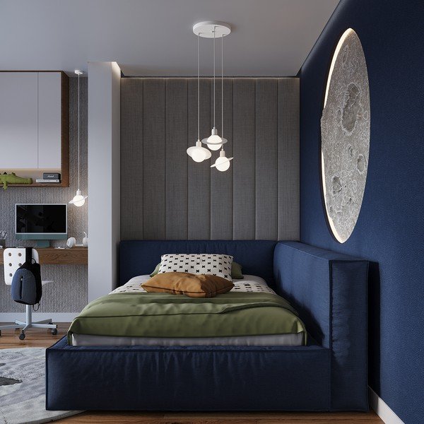 Lampada per bambini bianca con paralume in vetro Mab – Sollux-image-1