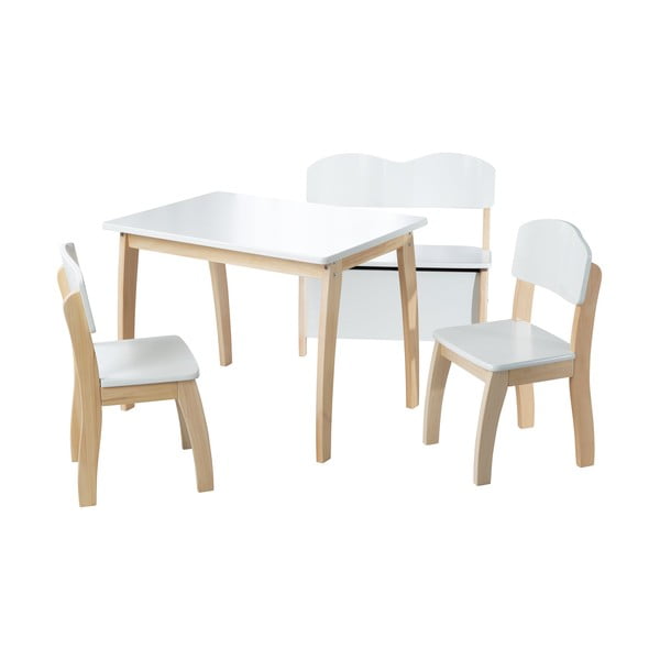 Sedia per bambini bianca – Roba-image-1