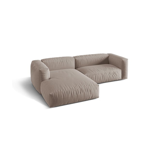 Divano angolare componibile beige (angolo sinistro) Martina - Micadoni Home-image-2