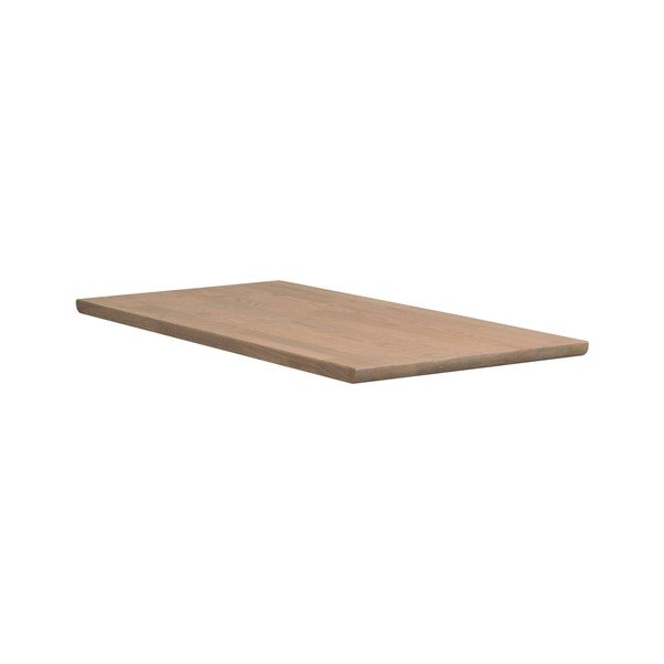 Piano d'appoggio aggiuntivo per tavolo da pranzo in rovere massiccio 95x45 cm Clapperton – Rowico