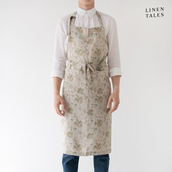 Grembiule in lino Botany - Linen Tales