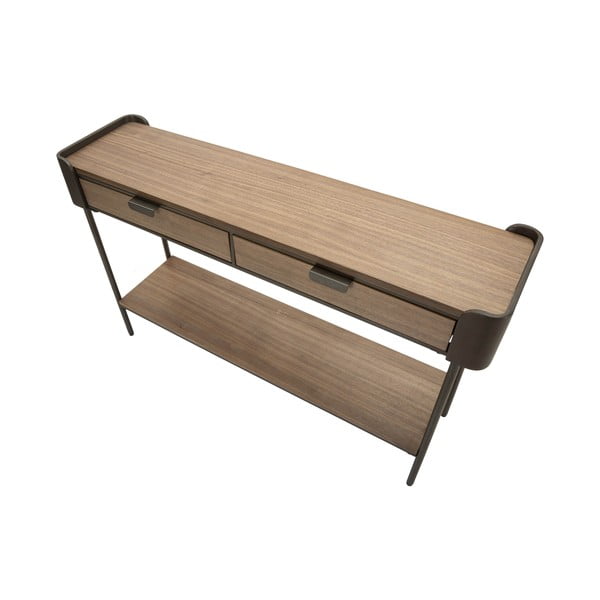 Consolle marrone in legno di abete 31x120 cm Toronto - Mauro Ferretti-image-4