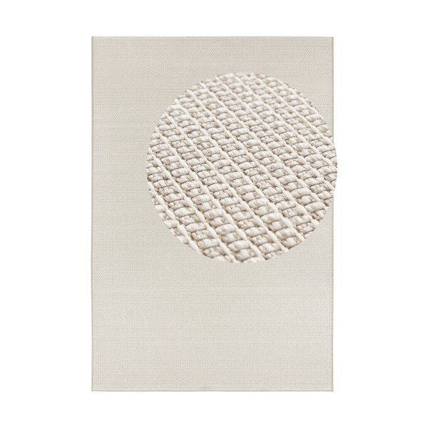 Tappeto da esterno crema e beige Secret Millau, 80 x 150 cm - Elle Decoration