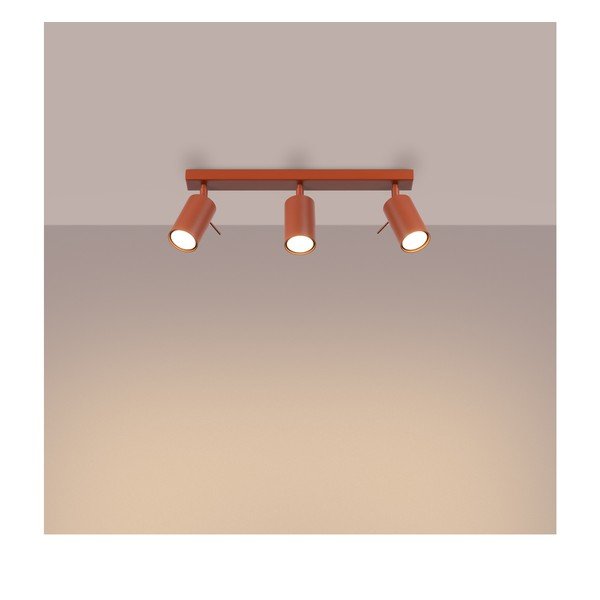 Faretto color mattone 6x45 cm Etna – Sollux-image-2