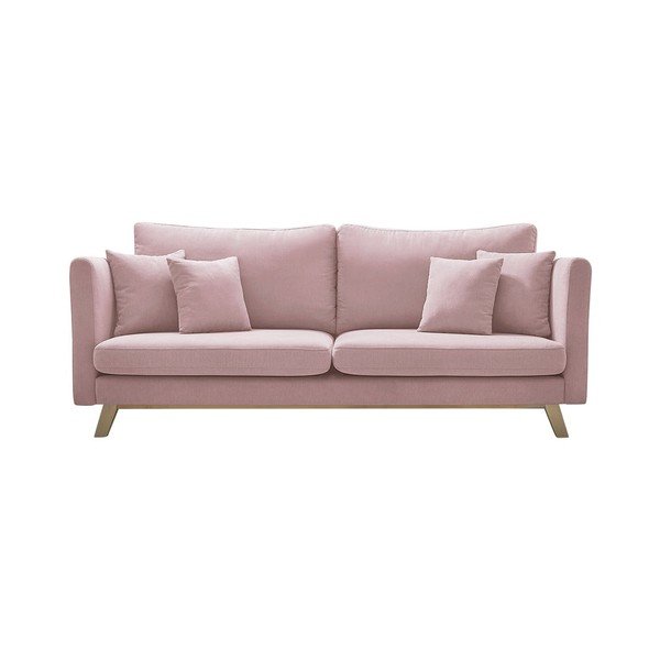 Divano letto rosa Triplo - Bobochic Paris