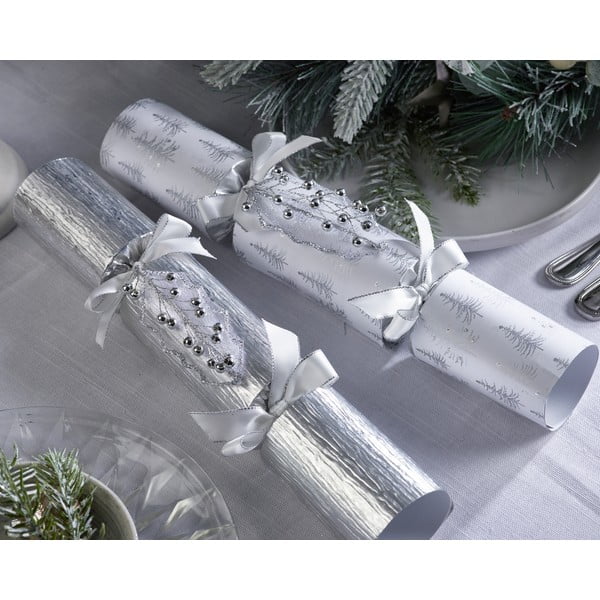 Set di cracker natalizi 6 pz Silver Ice – Robin Reed-image-1