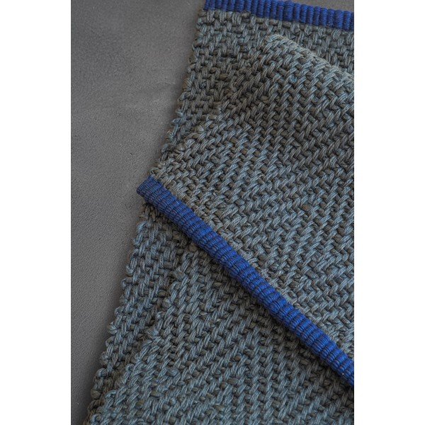 Tappeto verde scuro in iuta 50x80 cm Notes – Mette Ditmer Denmark-image-2