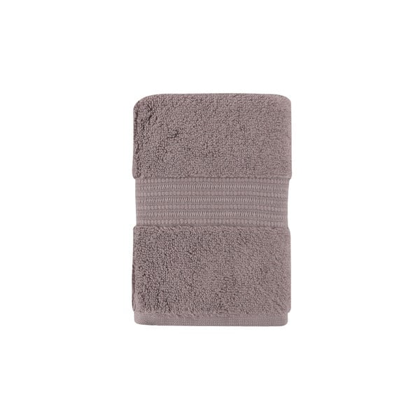 Asciugamano in cotone viola 50x30 cm Chicago - Foutastic-image-3