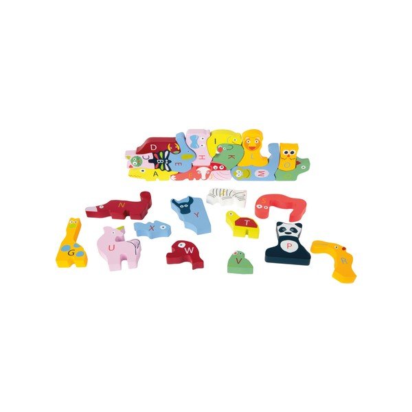 Puzzle in legno per bambini ABC - Legler-image-2