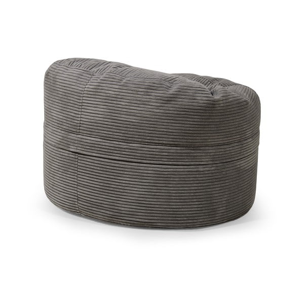 Pouf a sacco per bambini blu con rivestimento in velluto a coste Roll 80 – SLOWDOWN-image-3