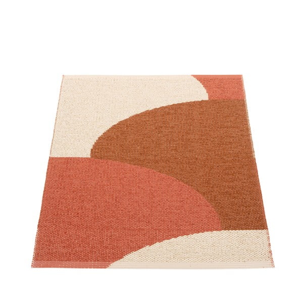 Tappeto da interno/esterno color mattone 70x90 cm Hill Brick Rust – Pappelina