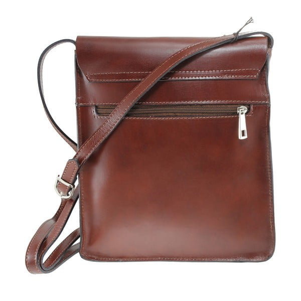 Borsa in pelle marrone Valeria - Chicca Borse-image-1