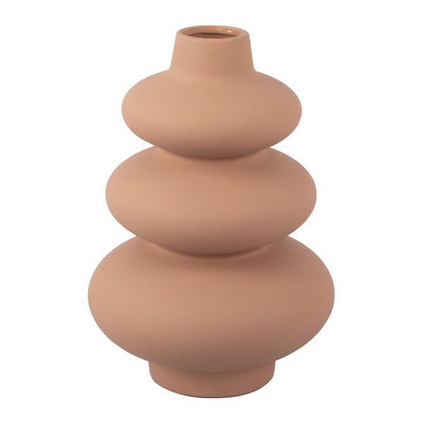 Vaso in ceramica beige Circles - PT LIVING