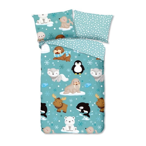Biancheria da letto in flanella per bambini Polar, 140 x 200 cm - Good Morning