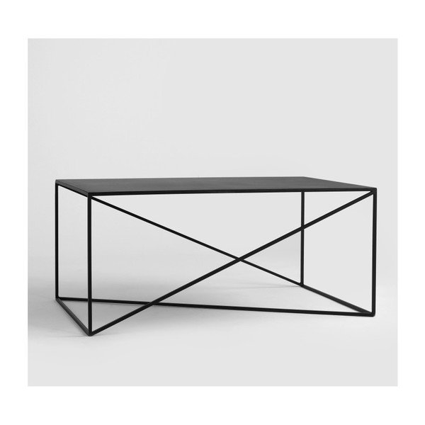 Tavolino nero Custom Form Memo, larghezza 100 cm - CustomForm-image-4