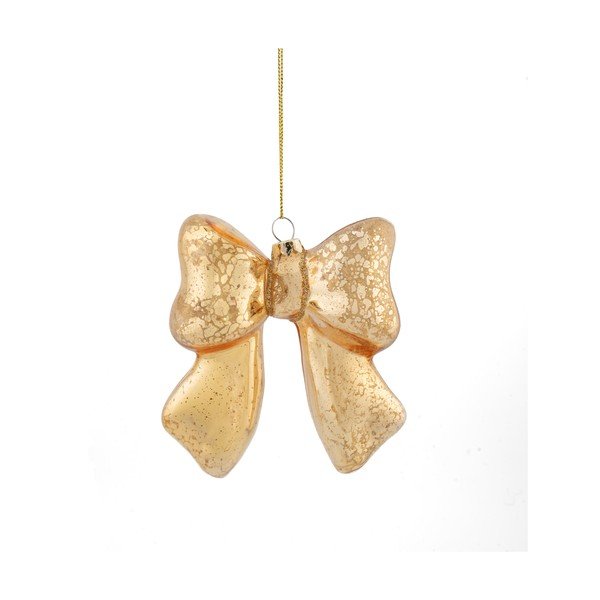 Decorazione per albero di natale in vetro 3,5 cm Bow – Sass & Belle