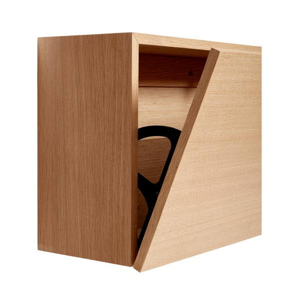 Scarpiera a cerniera in legno di quercia Collect - Hübsch-image-4