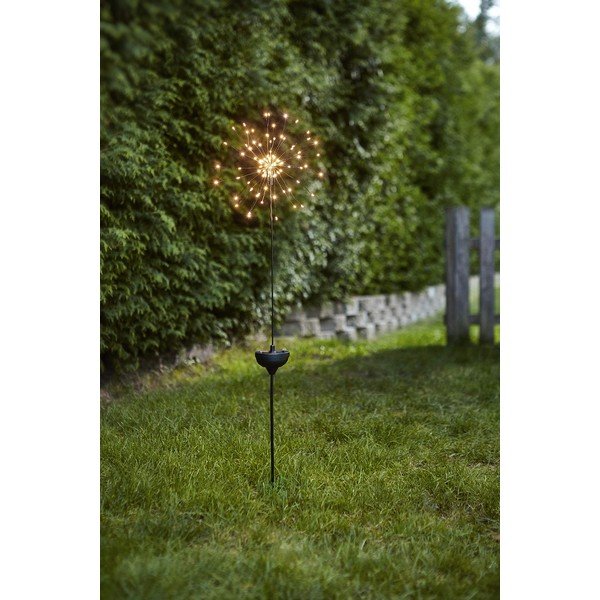Apparecchio solare a LED per esterni con LED bianchi , altezza 100 cm Firework - Star Trading-image-3