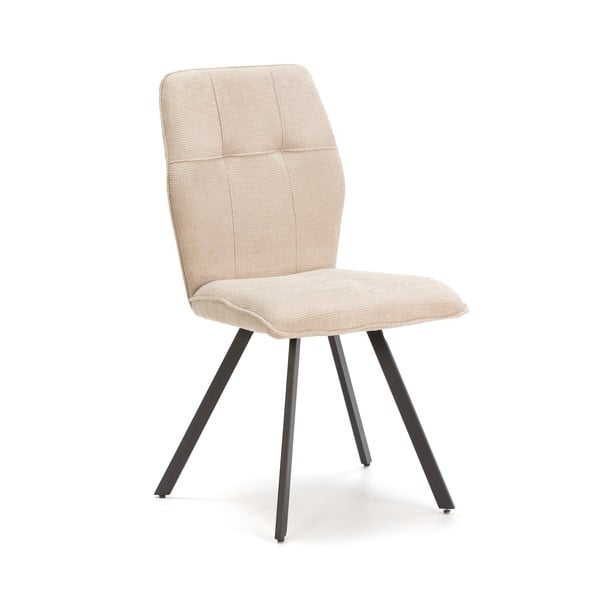 Sedie da pranzo beige in set da 4 Mery - Marckeric-image-2