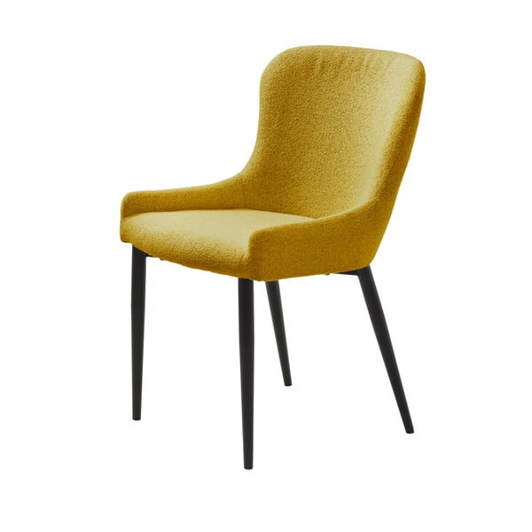 Sedia da pranzo gialla Ontario - Unique Furniture-image-3