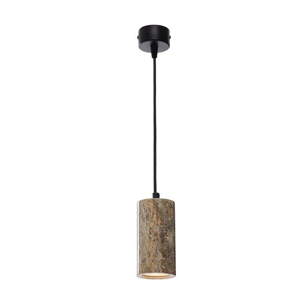 Lampadario grigio con paralume in pietra ø 6,5 cm Selma – Opviq lights