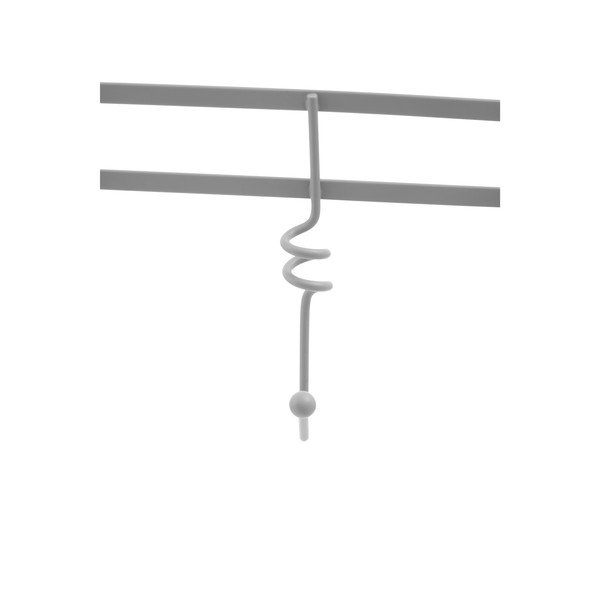 Appendiabiti in metallo grigio 46 cm Jaxen - Premier Housewares-image-3