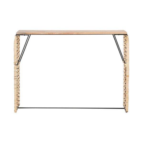 Consolle in colore naturale 30x103 cm Monarque - Jardin d'Ulysse-image-3