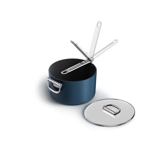 Pentola con coperchio incluso/con superficie in ceramica adatta all'induzione Space – Joseph Joseph-image-3