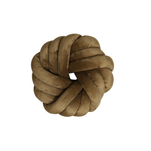 Cuscino decorativo in velluto ø 33 cm Knot - Light & Living