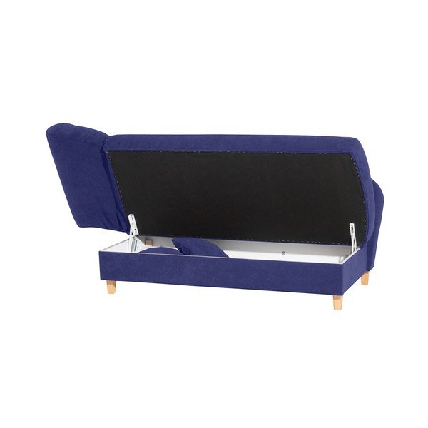 Poltrona Selma blu-viola, angolo destro - Max Winzer-image-2