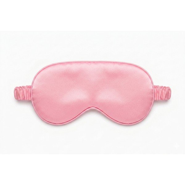 Maschera per dormire rosa in seta Mulberry Silk – Mila Home Luxury