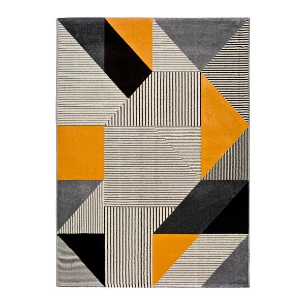 Tappeto arancione e grigio , 80 x 150 cm Gladys Duro - Universal