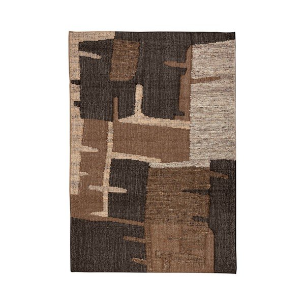 Tappeto marrone in lana 160x230 cm Briton – Dutchbone