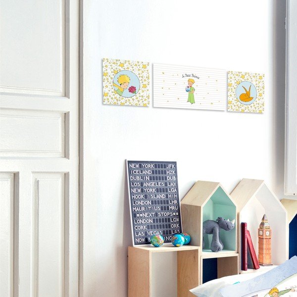 Quadro per bambini 27x27 cm Son Monde - Mr. Fox-image-1