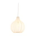 Lampadario beige con paralume in tessuto ø 50 cm Elati - Light & Living