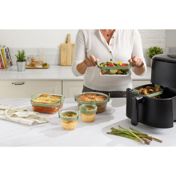 Stampo da forno in vetro 20,5x19,5 cm – Lékué-image-2