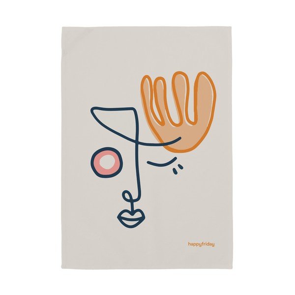 Set di 2 asciugamani in cotone 50x70 cm Anatomy - Aware-image-3