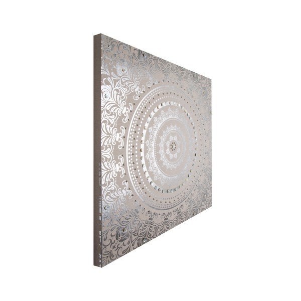 Quadro in tessuto decorato, 80 x 80 cm Cocoon - Graham & Brown-image-2