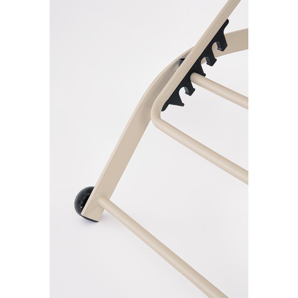 Sdraio da giardino di colore naturale in metallo regolabile Taylor – Bizzotto-image-4