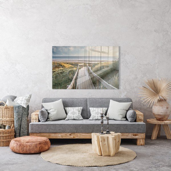 Pittura su vetro , 70 x 100 cm Sunset - Styler-image-1