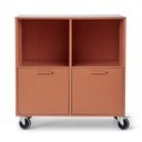 Cassettiera mobile rosso mattone Keep by Hammel - Hammel Furniture