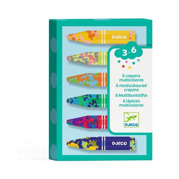 Cerette arcobaleno in set da 6 - Djeco
