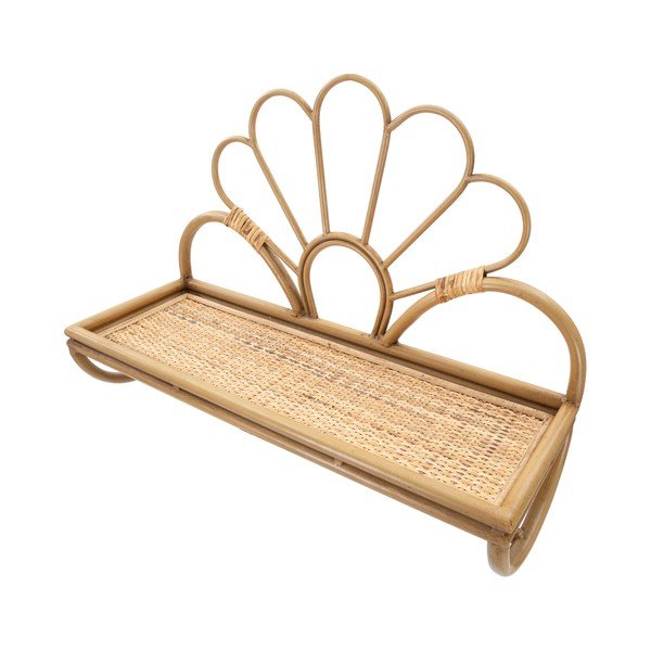 Scaffale in rattan in colore naturale Panama - Mauro Ferretti-image-2