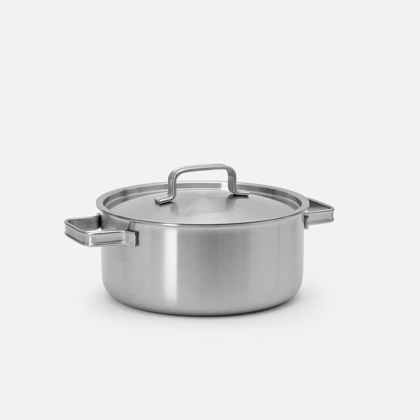 Casseruola in acciaio inox con coperchio incluso 4 l Lucca 4.0 – FABINI
