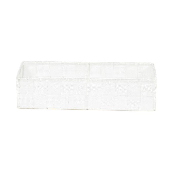 Organizzatore da bagno bianco, 12 x 30 cm Stan - Compactor